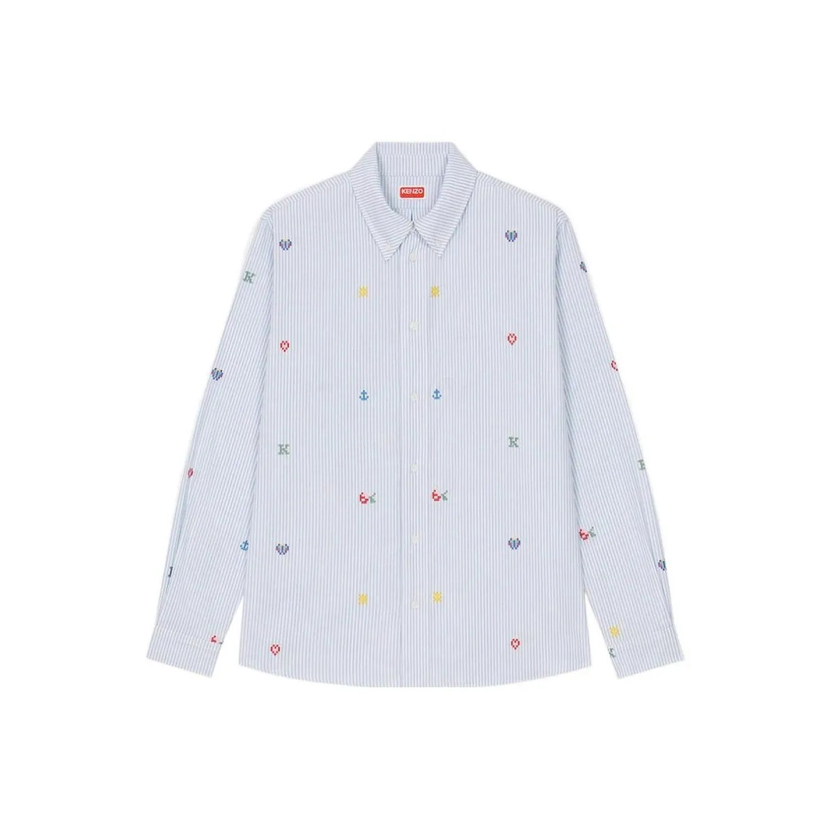 KENZO Синие Унисекс Рубашки