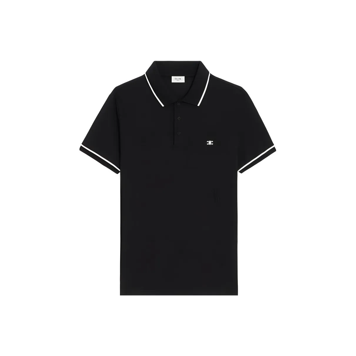 CELINE Classic Polo Shirt In Cotton Piqué