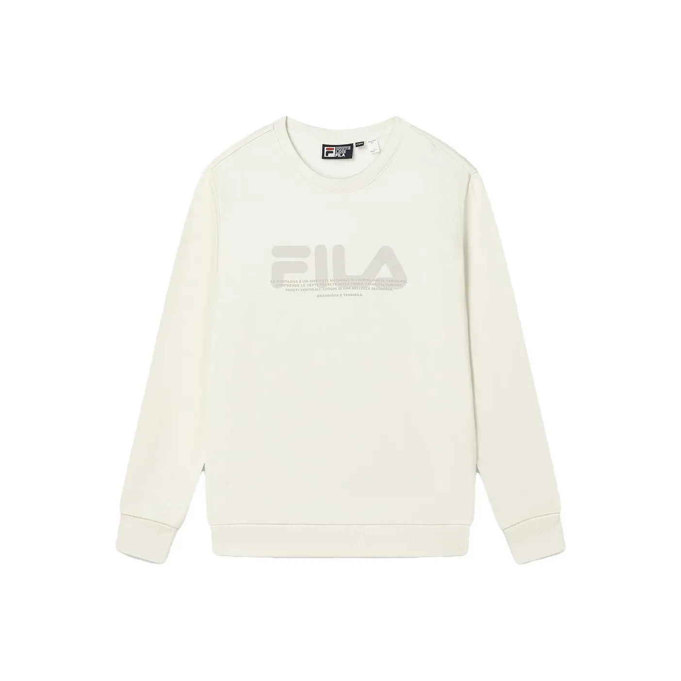 FILA Sweatshirt Men's Feather Soft White