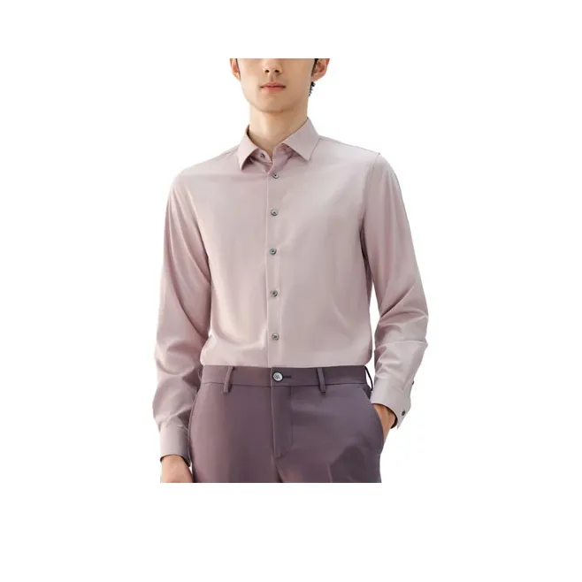 SUNDANCE Рубашка Мужская Пыльно-Розовая