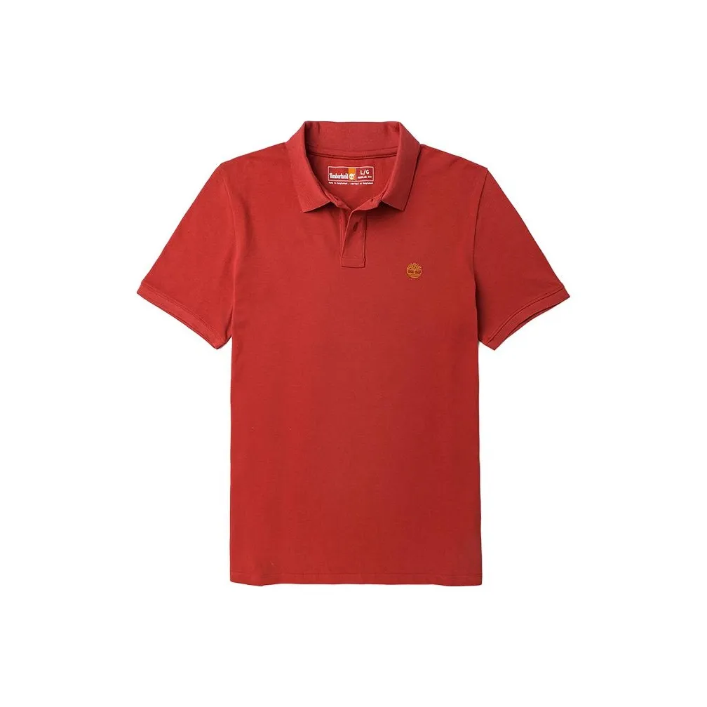 Timberland Поло Мужское Spicy Перечно-красный