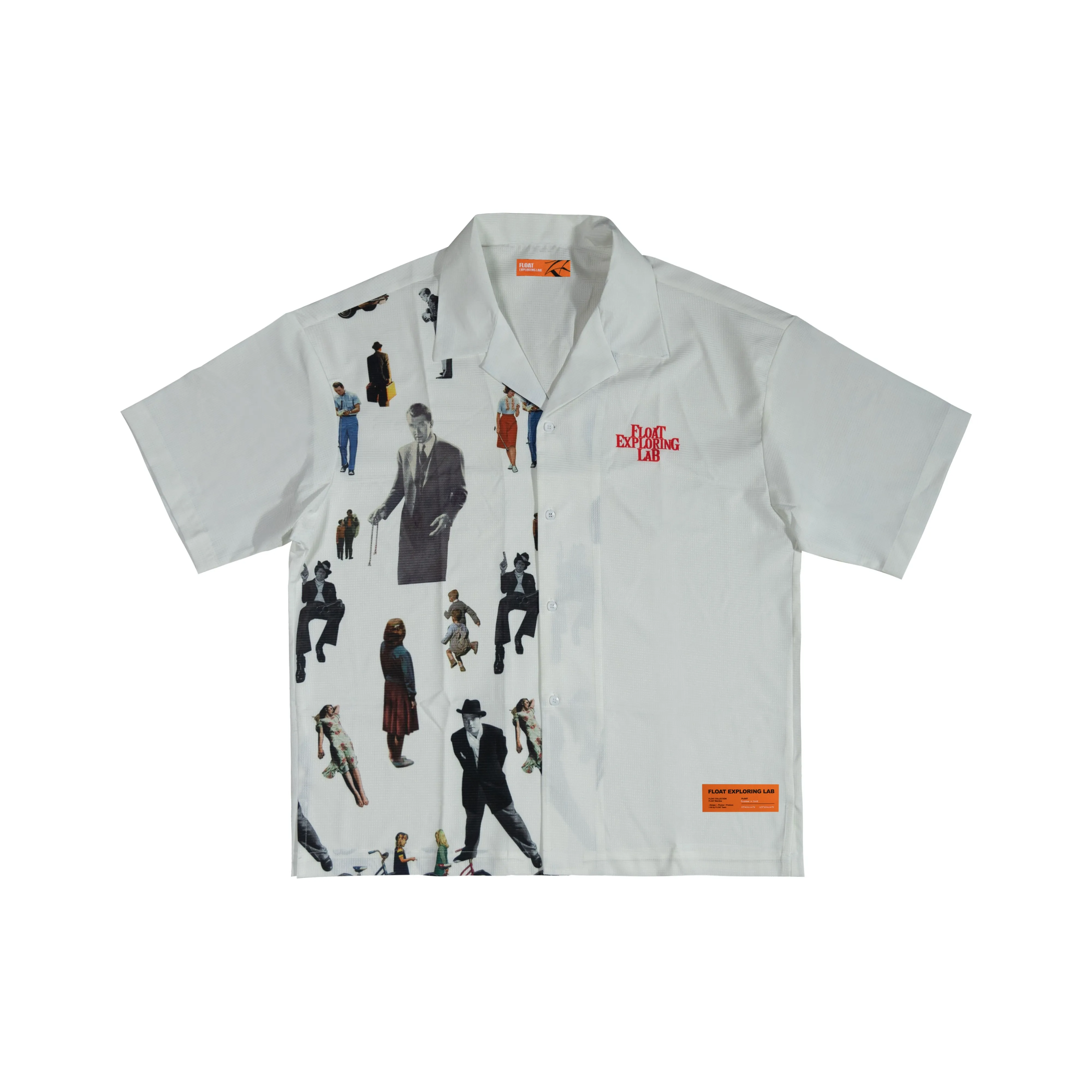 FLOAT Shirt Unisex Frosty White