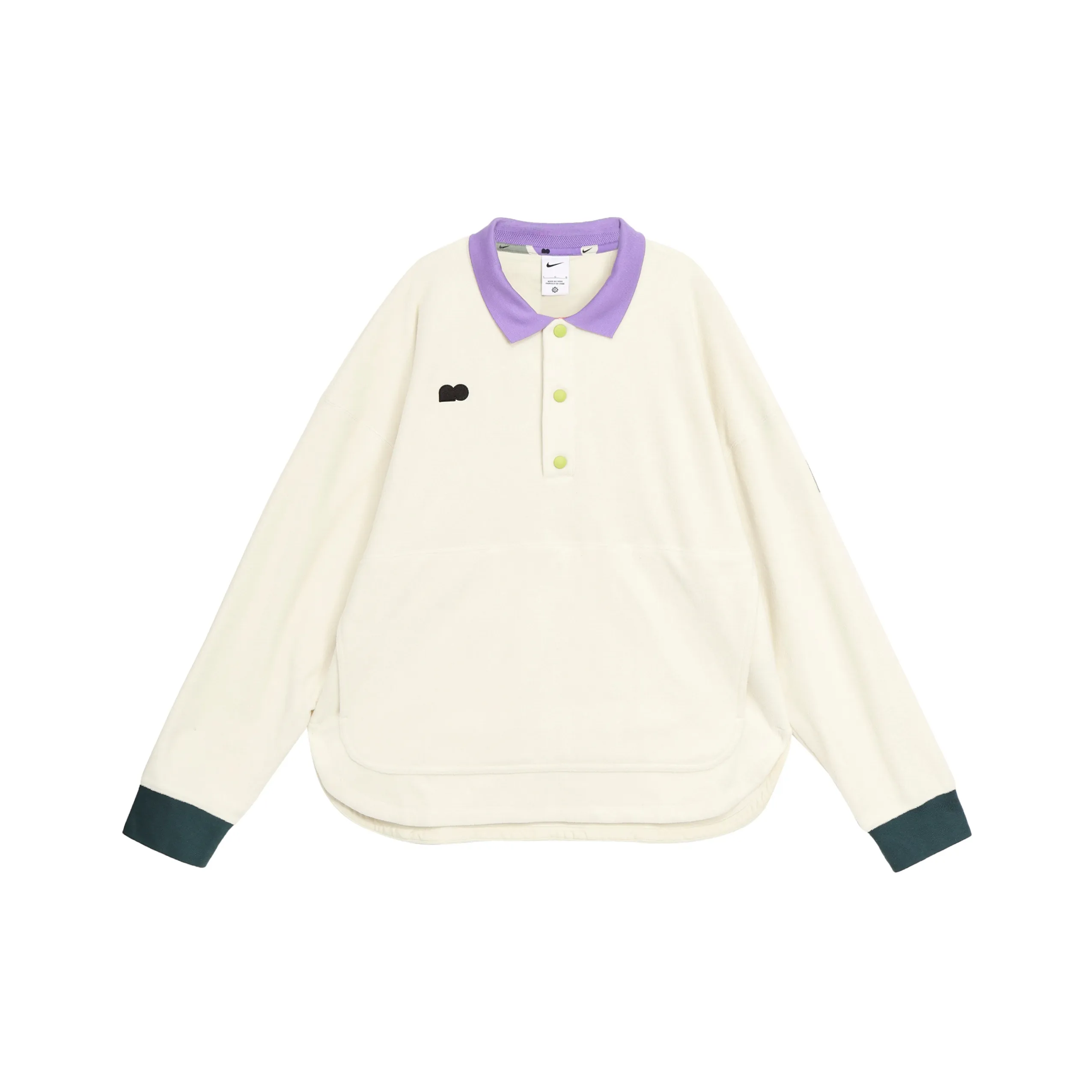 nike X Naomi Osaka Co Branded Series SS23 Поло Мужское Coconut Milk