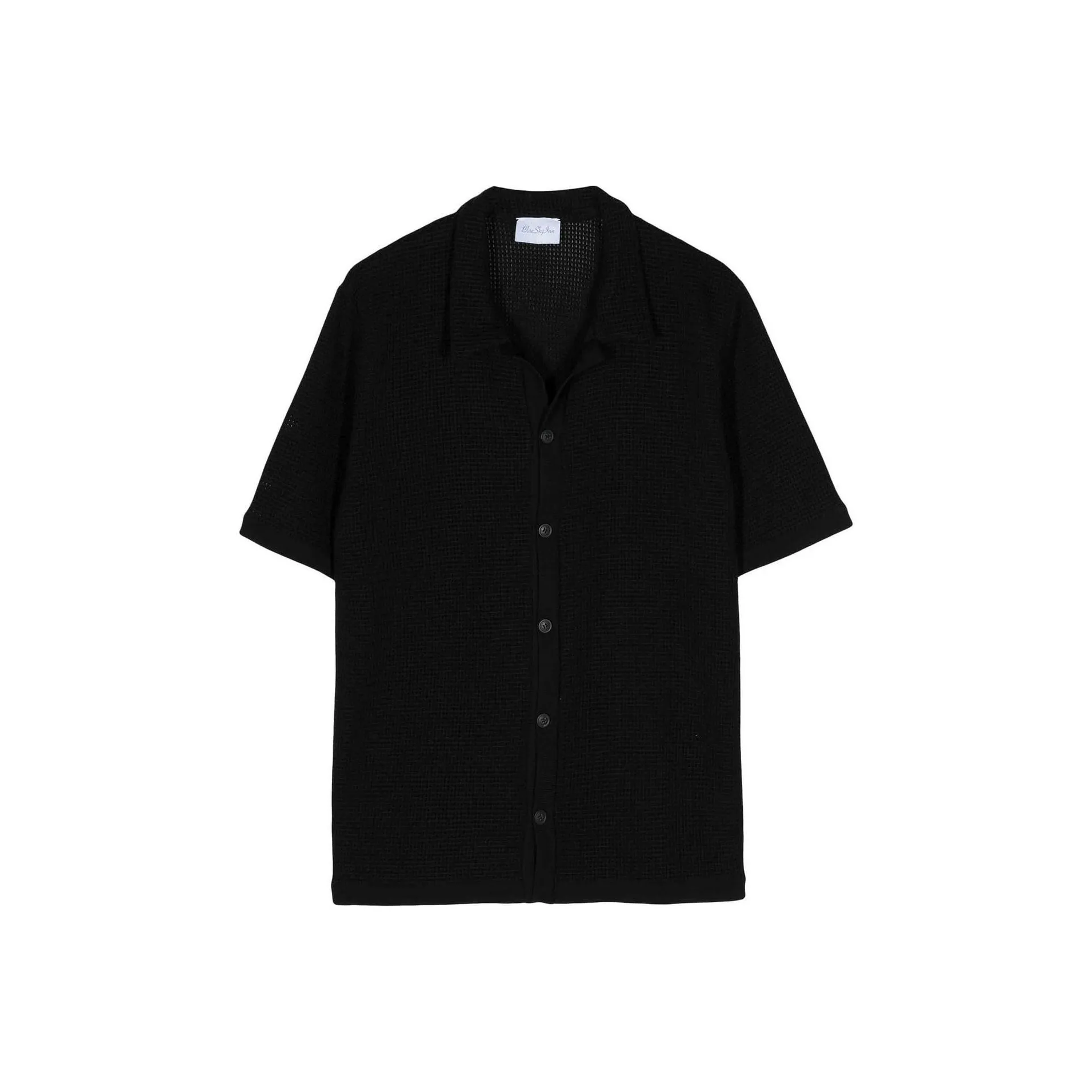Blue Sky Inn Waffle knit Cotton Shirt