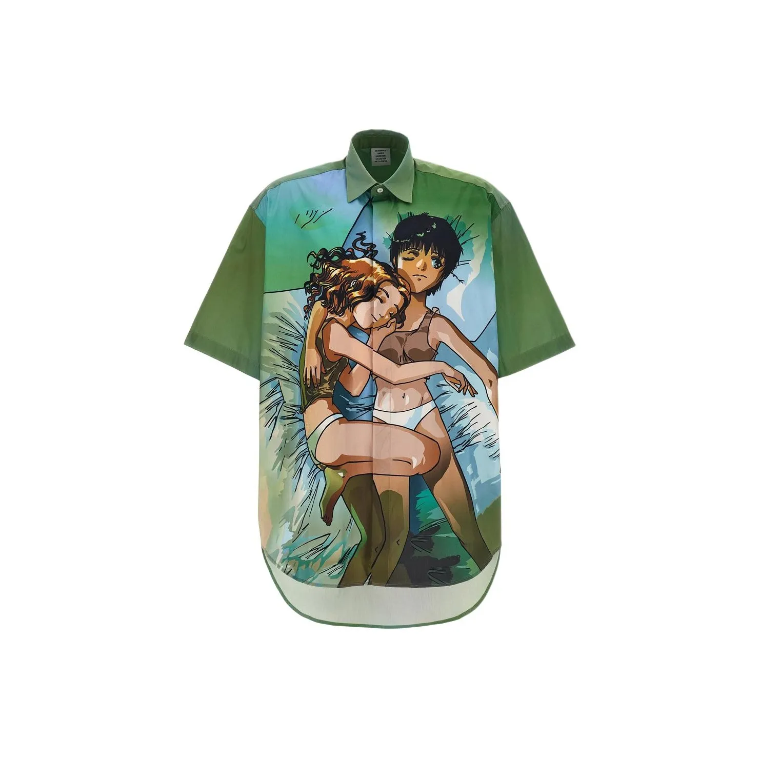Vetements Anime Short Sleeved Shirt