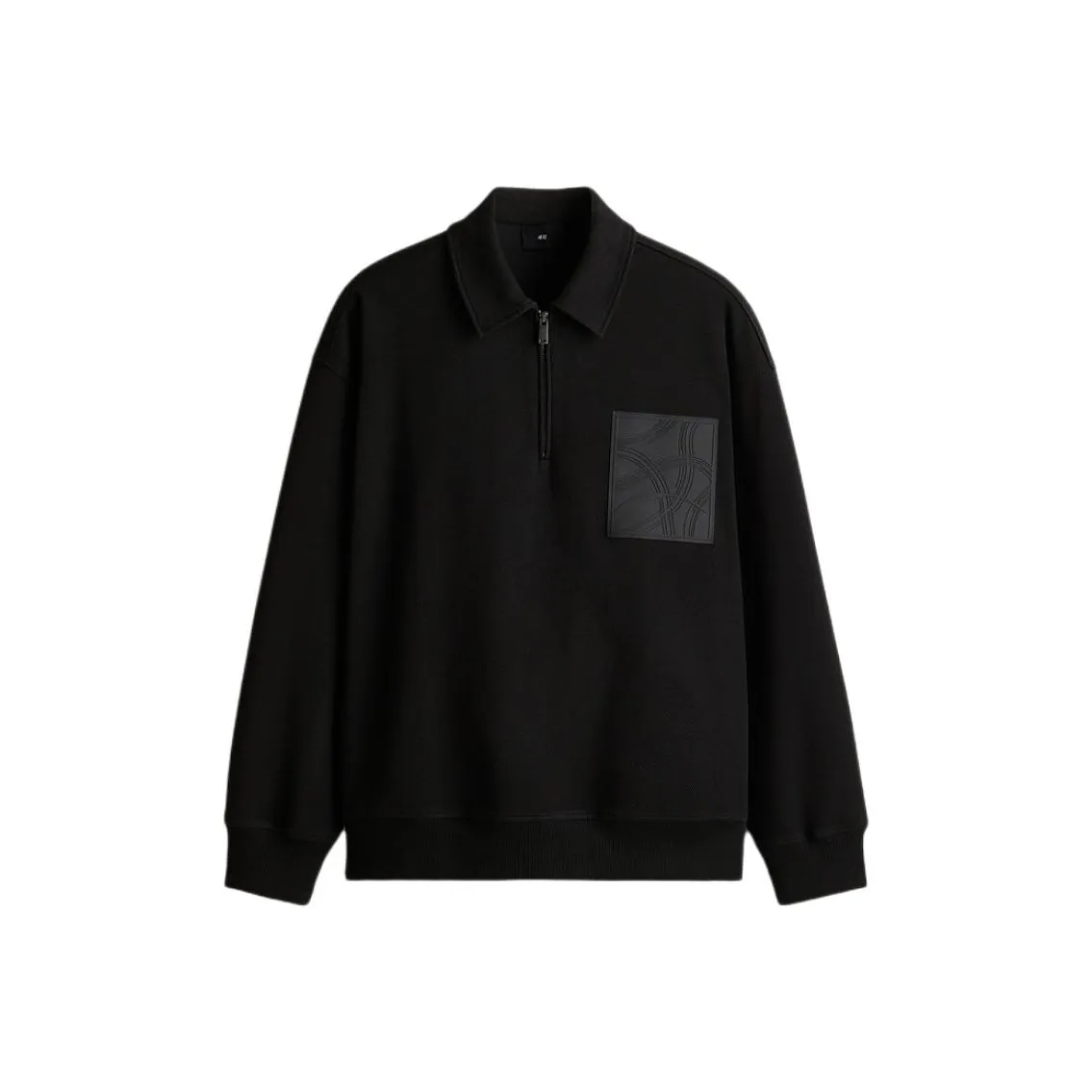 H&M New Year Polo Shirts Men's Black