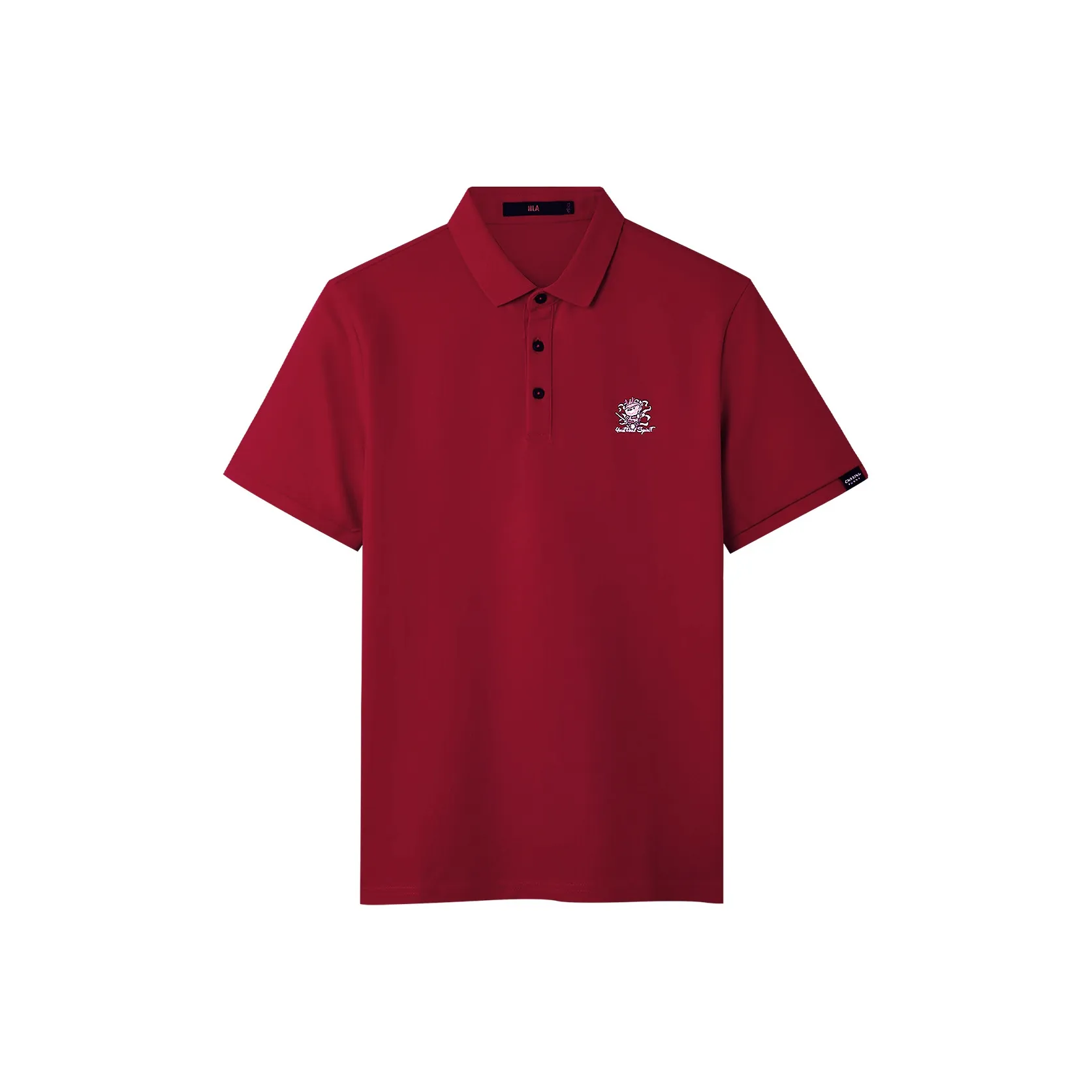 HLA Polo Shirts Men's Red 63
