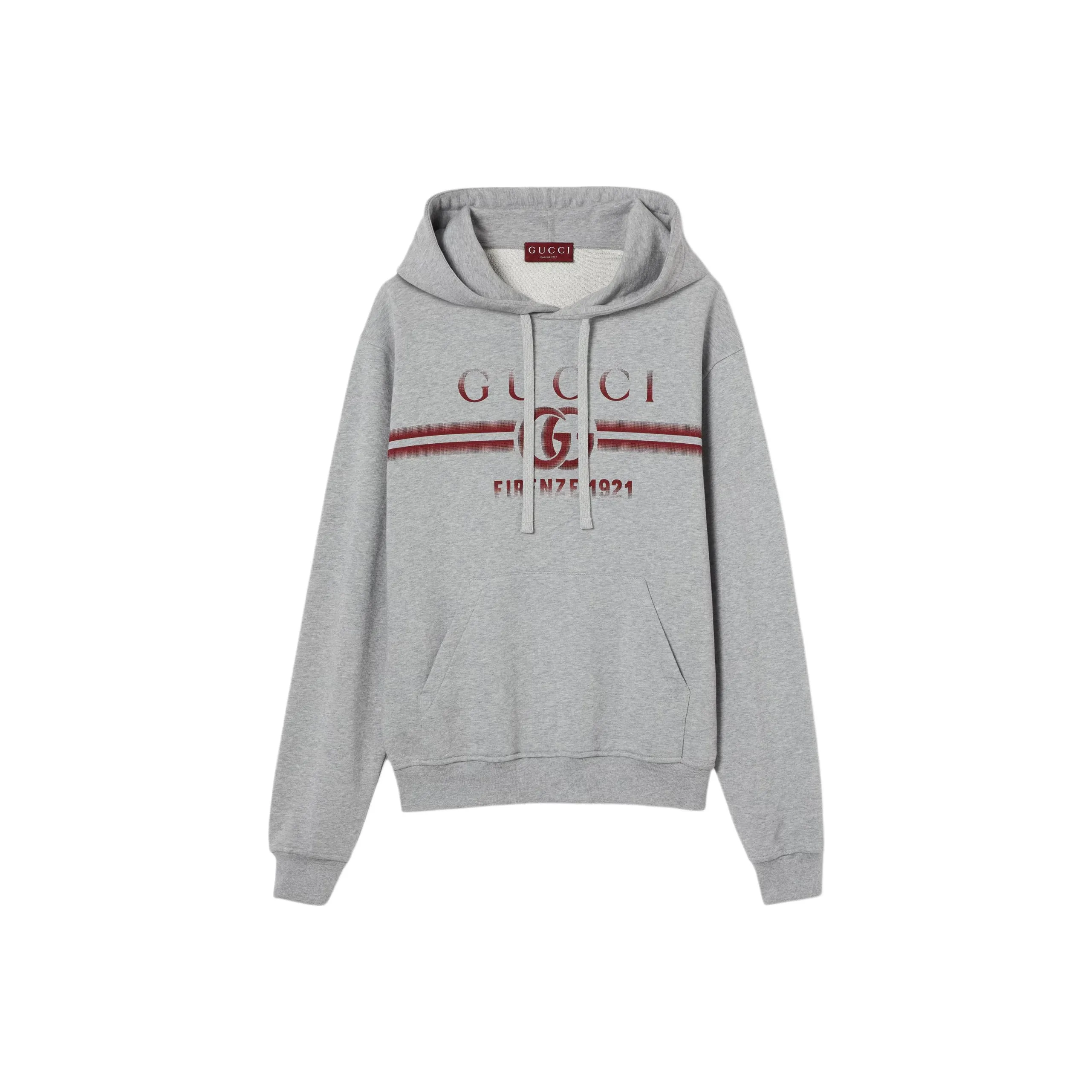 GUCCI Cotton Jersey Hooded Sweatshirt