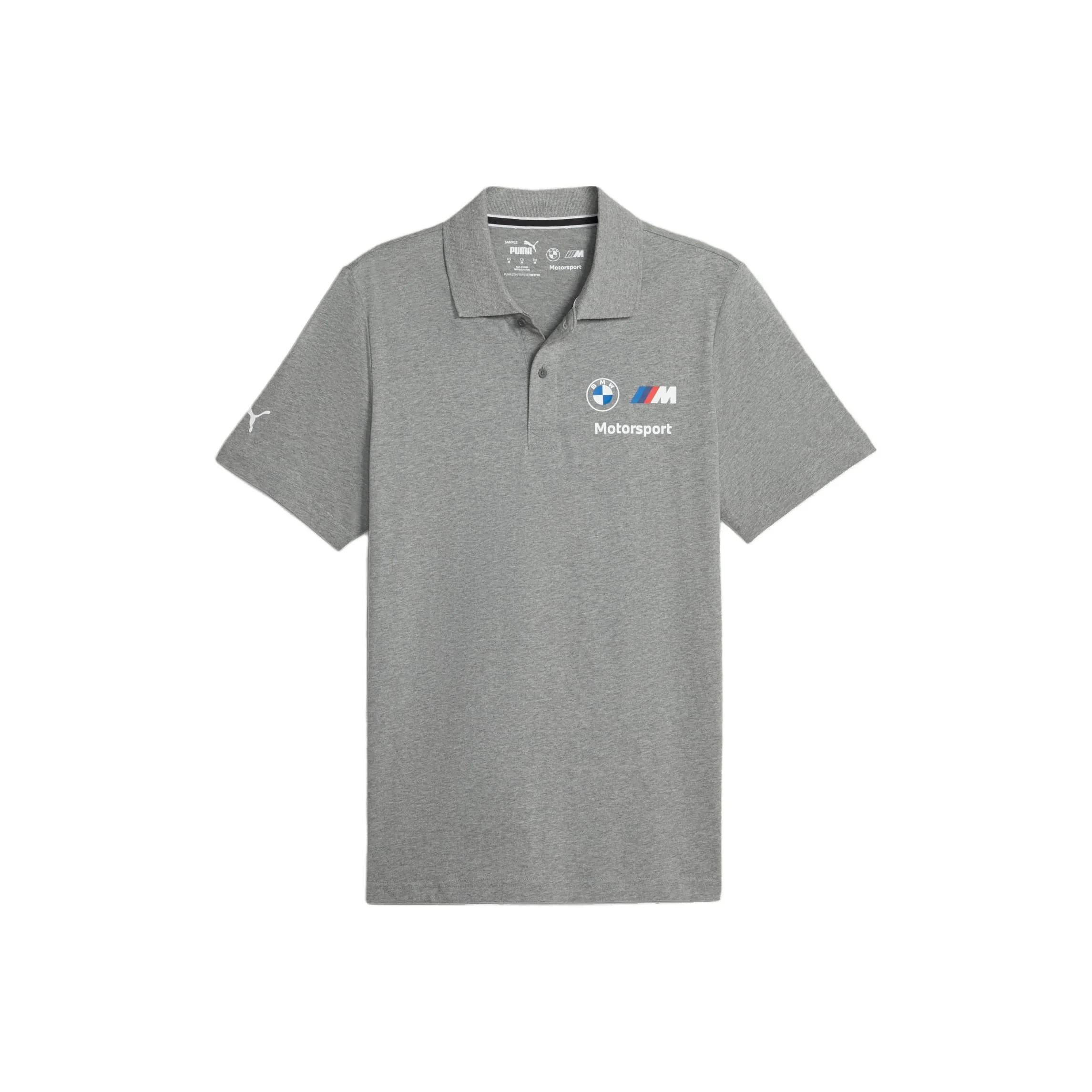 Bmw X PUMA RIPLWY Polo Shirts Men Gray