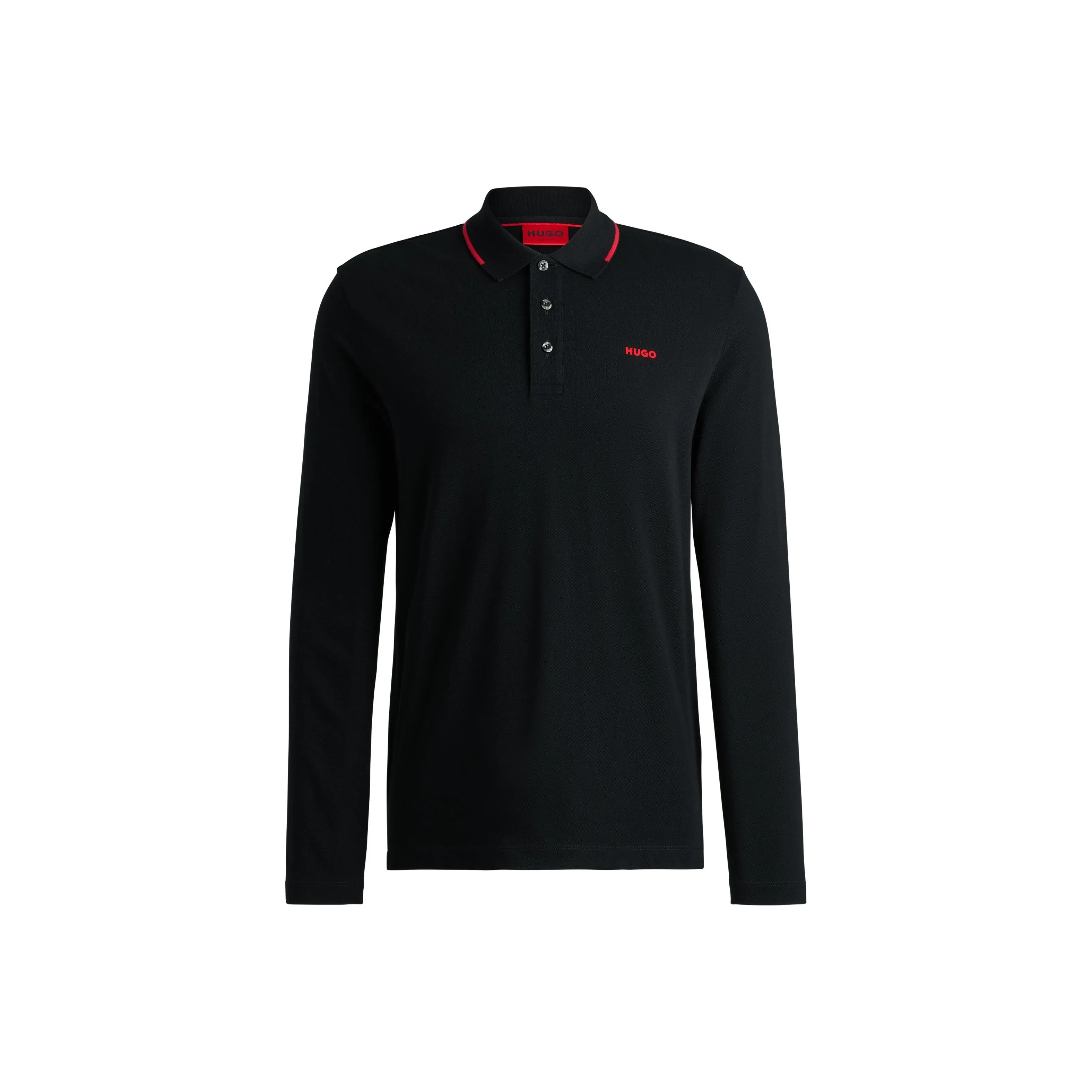 HUGO BOSS Polo Shirts Men Black