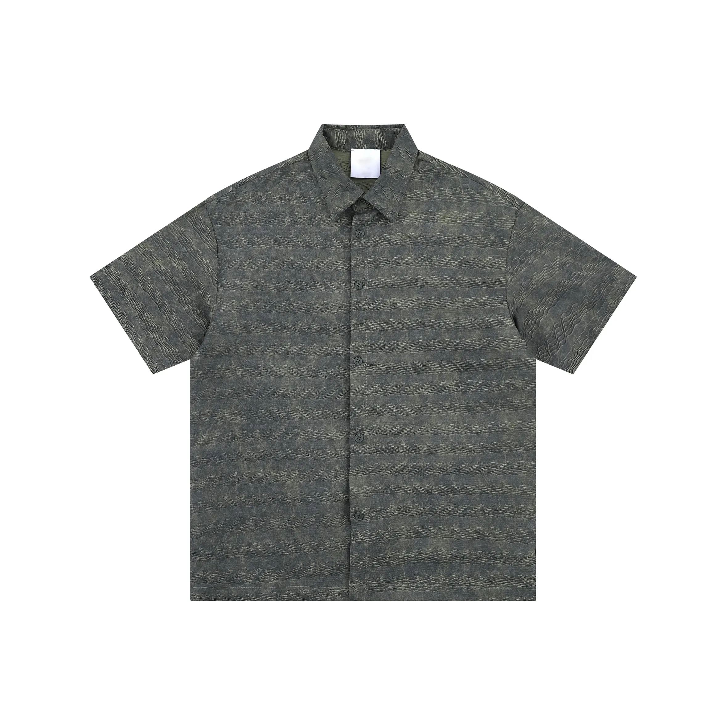 CUWU Зеленая унисекс рубашка