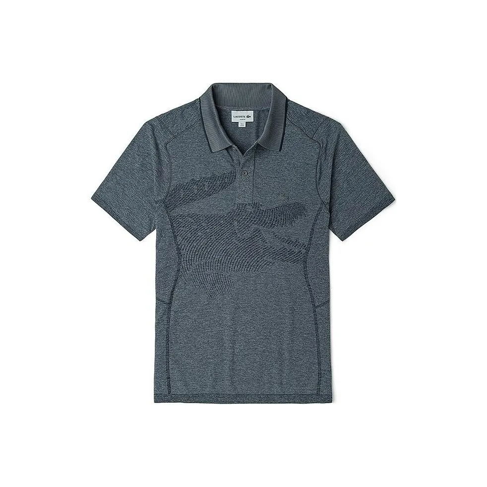 LACOSTE Polo Shirts Men's Gray
