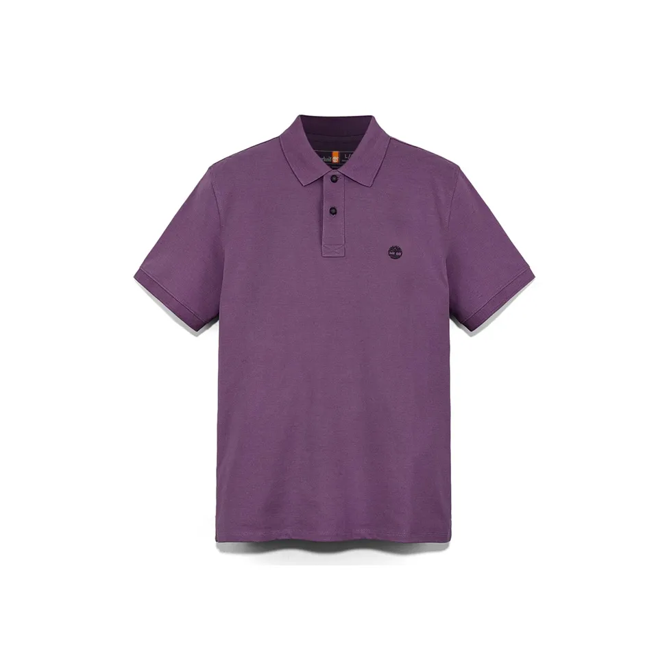 Timberland Поло Мужское Винтажное Фиолетовое