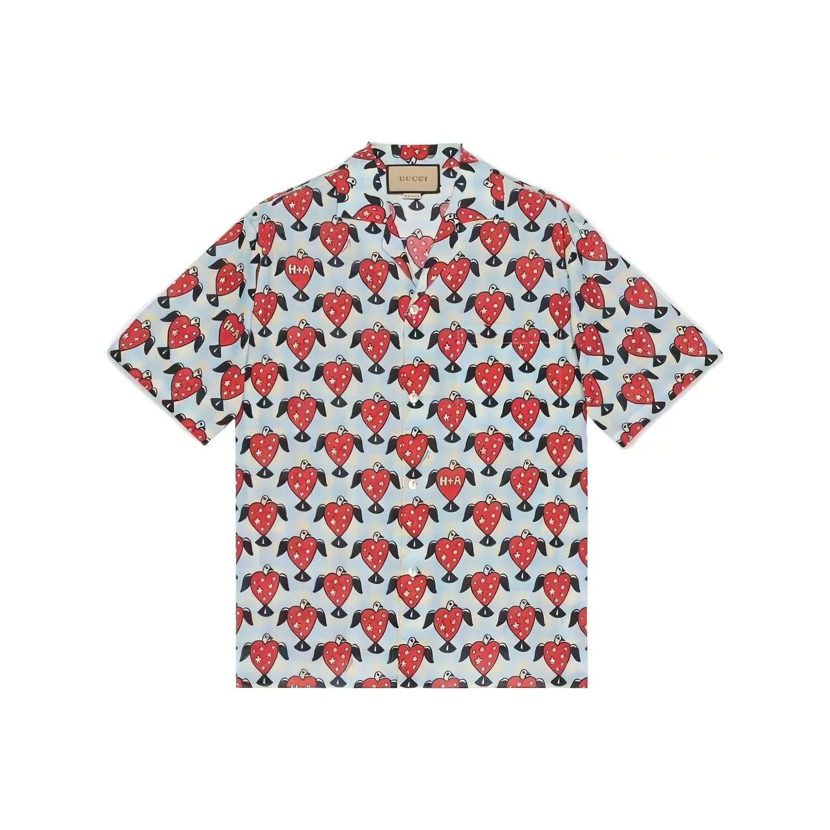 GUCCI Gucci X Harry Styles Co branded FW22 Shirt Men's Multicolor