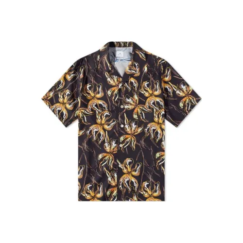PS By Paul Smith Черные Мужские Рубашки