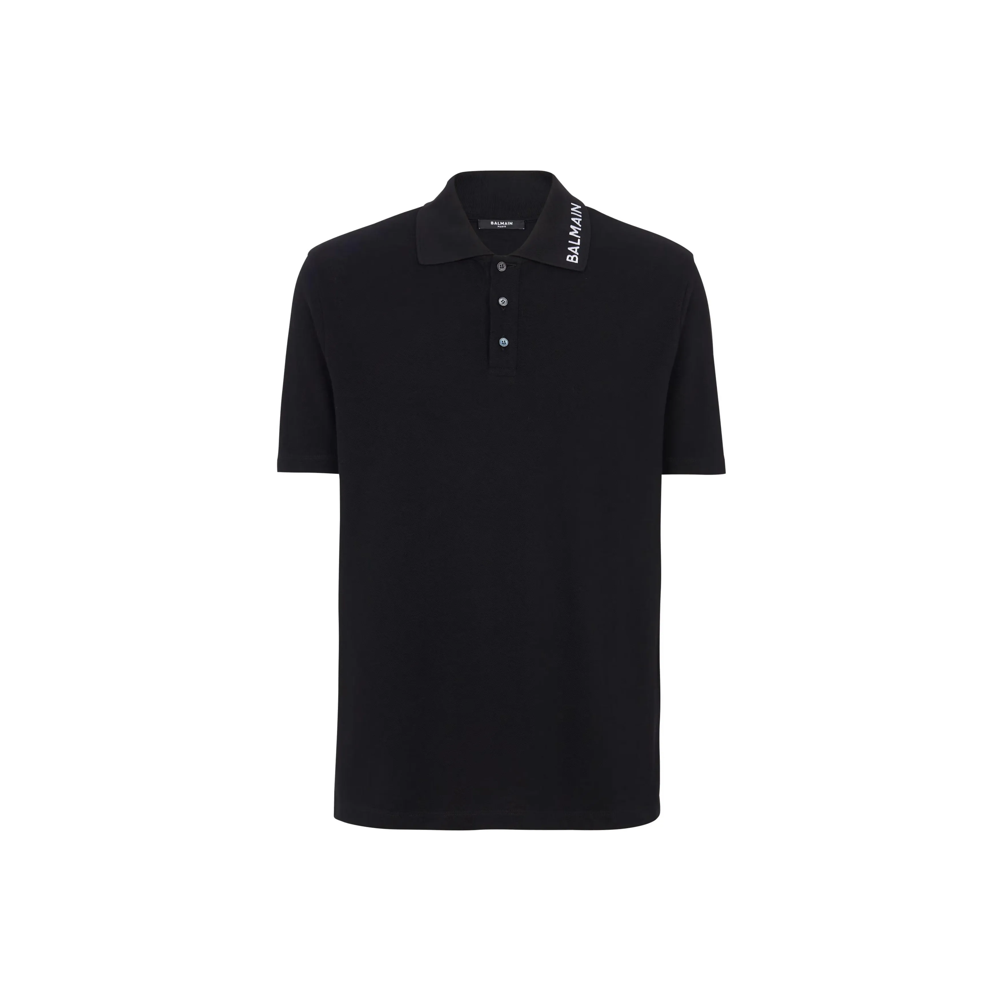 BALMAIN Embroidered Polo Shirt