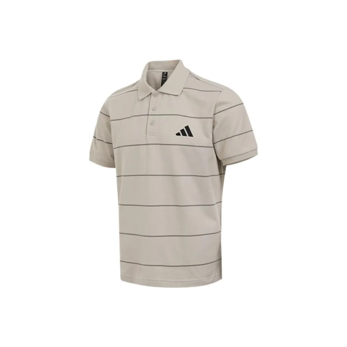 Adidas FI Stripe Поло Мужское Коричневое