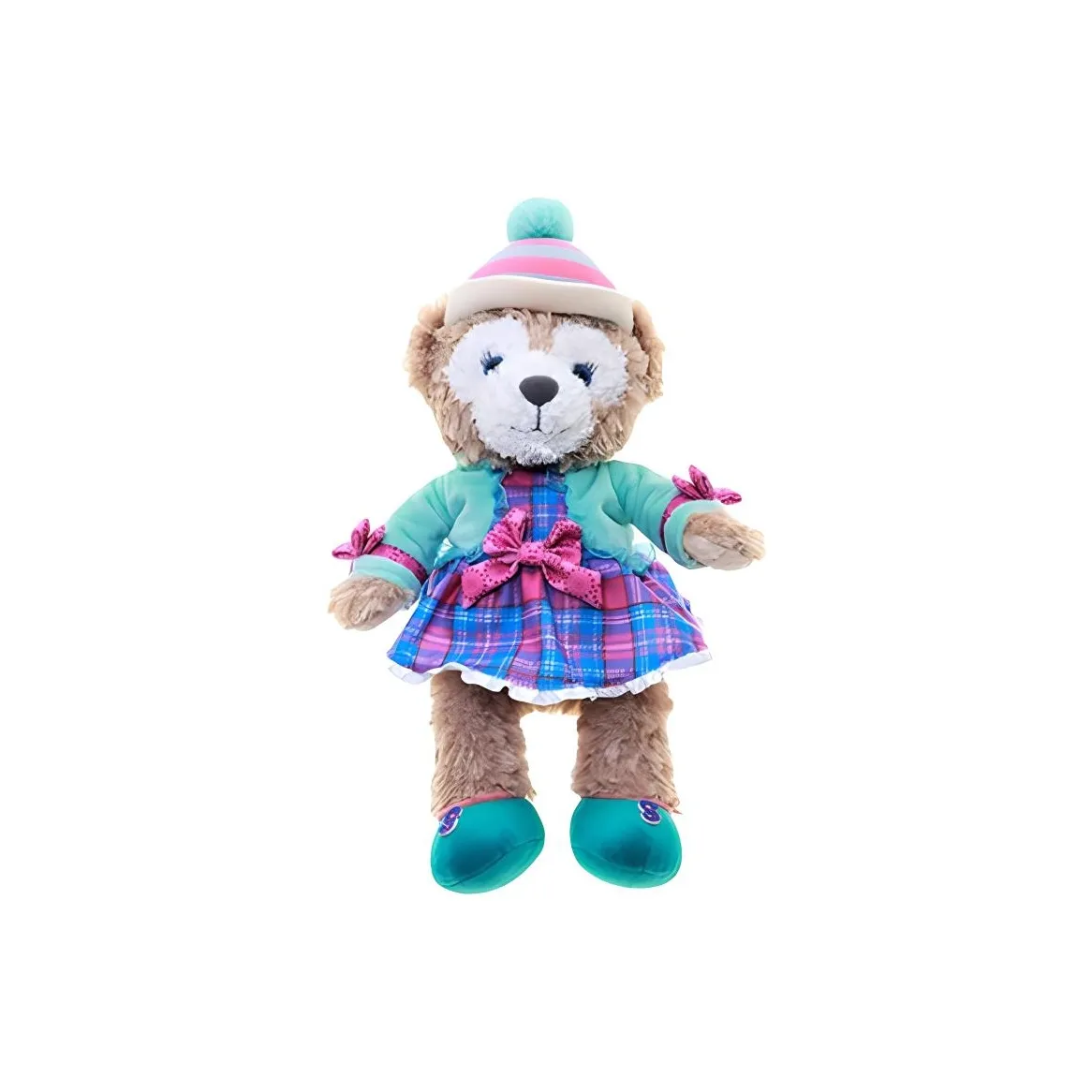 Disney ШеллиМэй Рождество Стиль Фиолетовый Куклы Плюшевая кукла Рождество Стиль