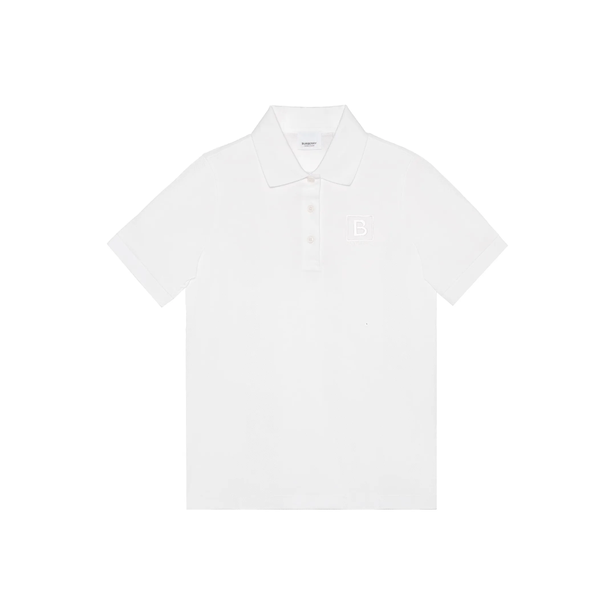 Burberry SS23 Polo Shirt Unisex White