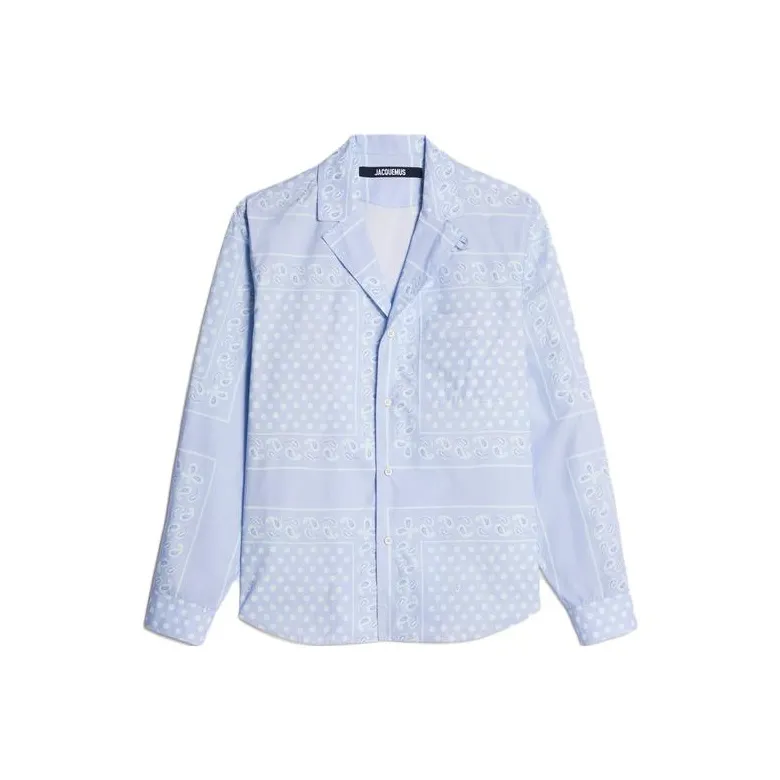 Jacquemus Luis Long Sleeve Bowling Shirt