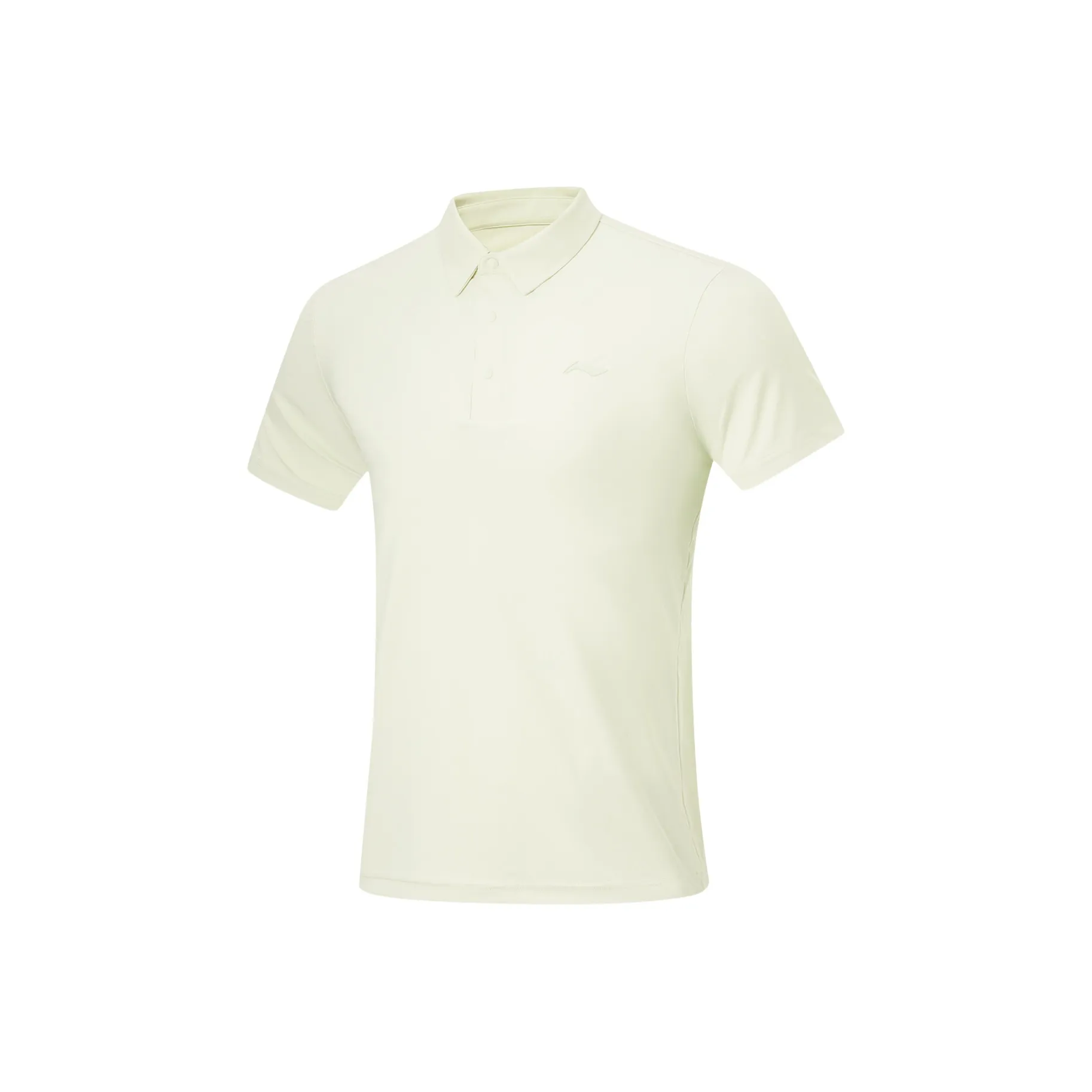 LiNing Fitness Series Polo Shirt Men's Light Tea Brown Green