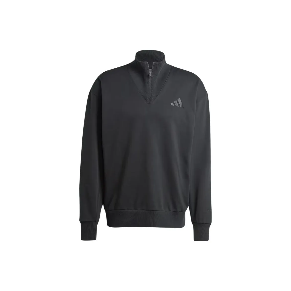 Adidas All Szn Fleece Quarter Zip Crew Sweatshirt