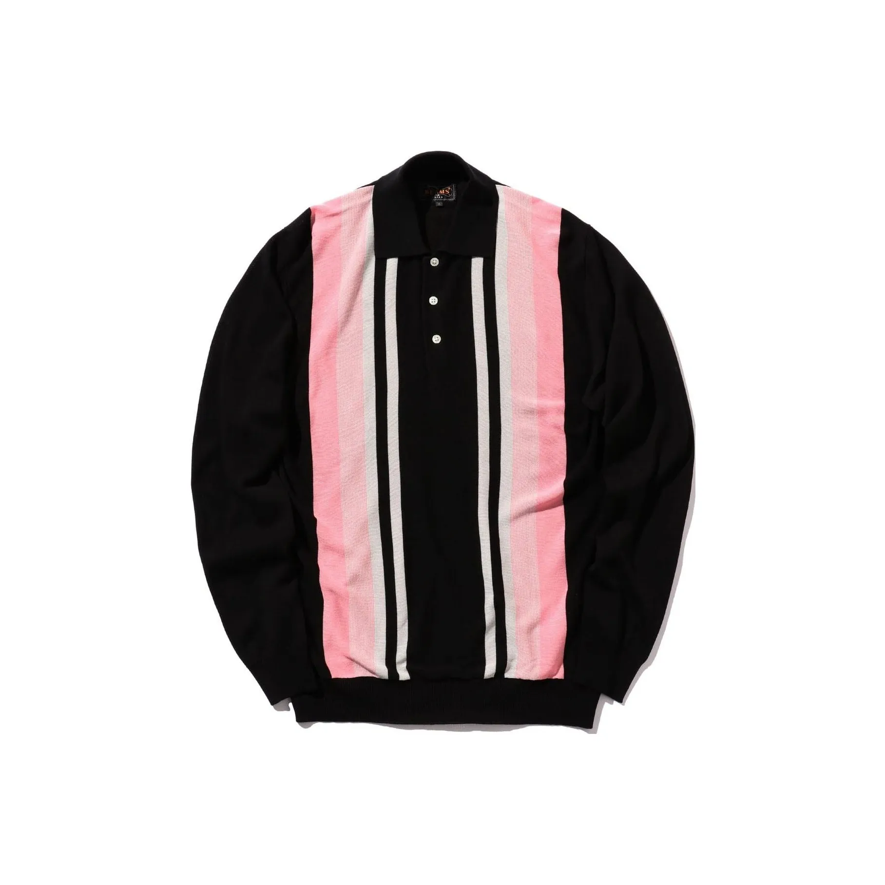 Beams Polo Shirts Men's Pink