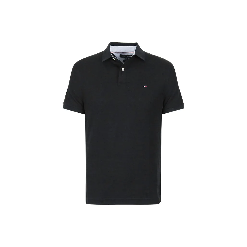 Tommy Hilfiger Polo Shirts Men Black