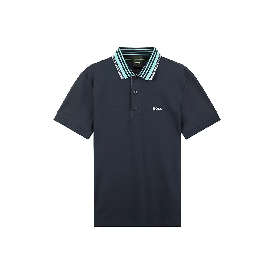 HUGO BOSS Polo Shirts Men's Blue