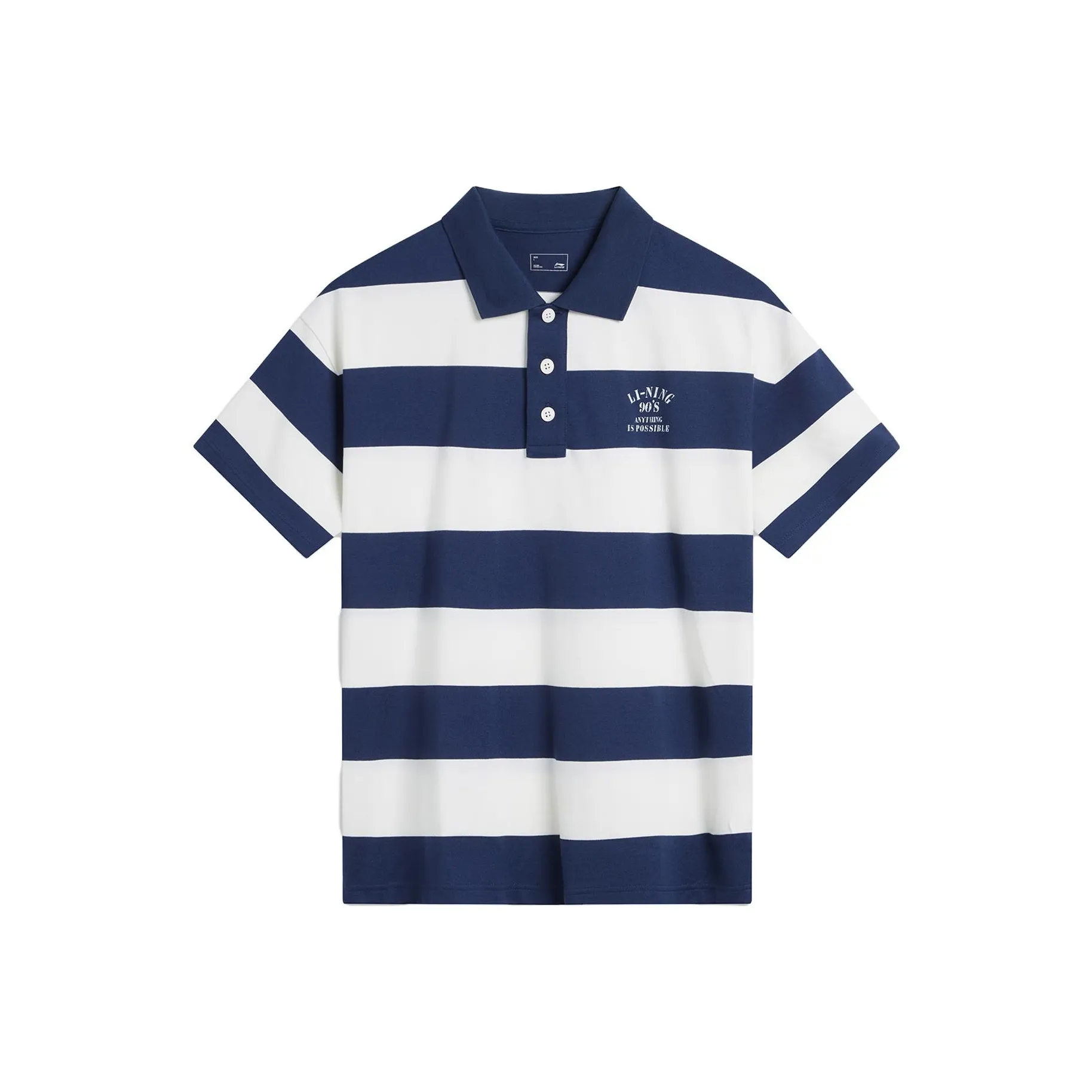 LINING Weekend youth Поло Унисекс Темный Корабельный Синий