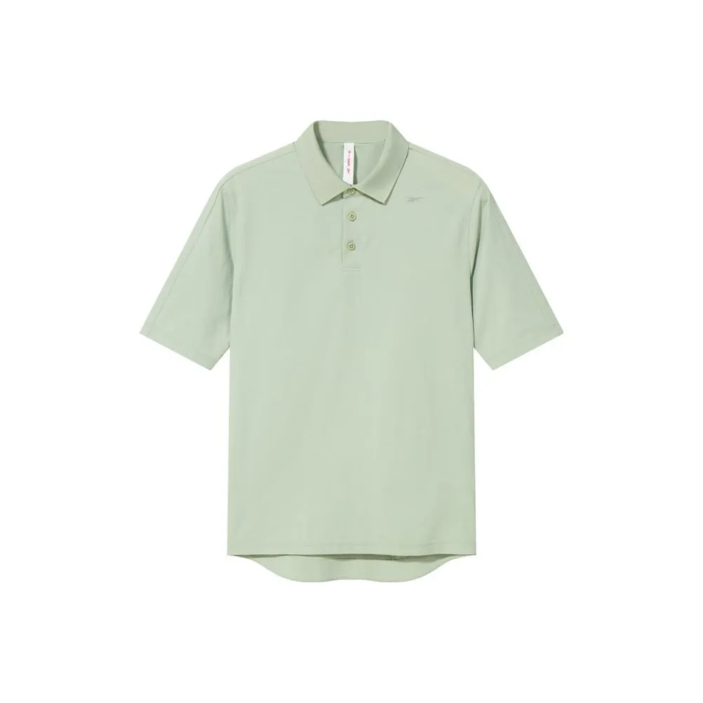 Reebok Polo Shirts Men's Light Green