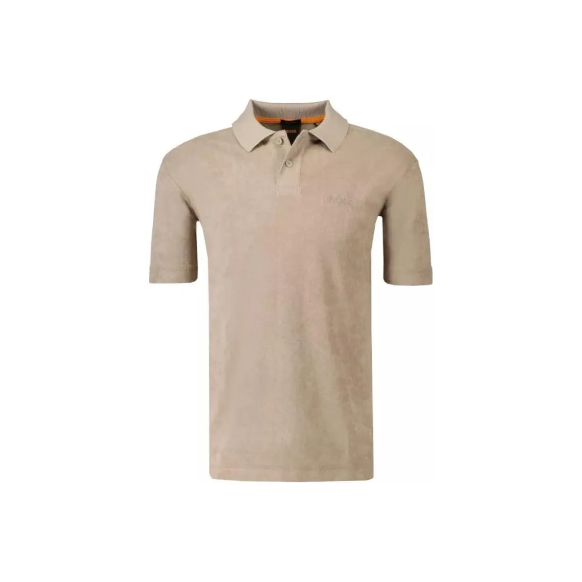 HUGO BOSS Embroidered logo Terry cloth Polo Shirt