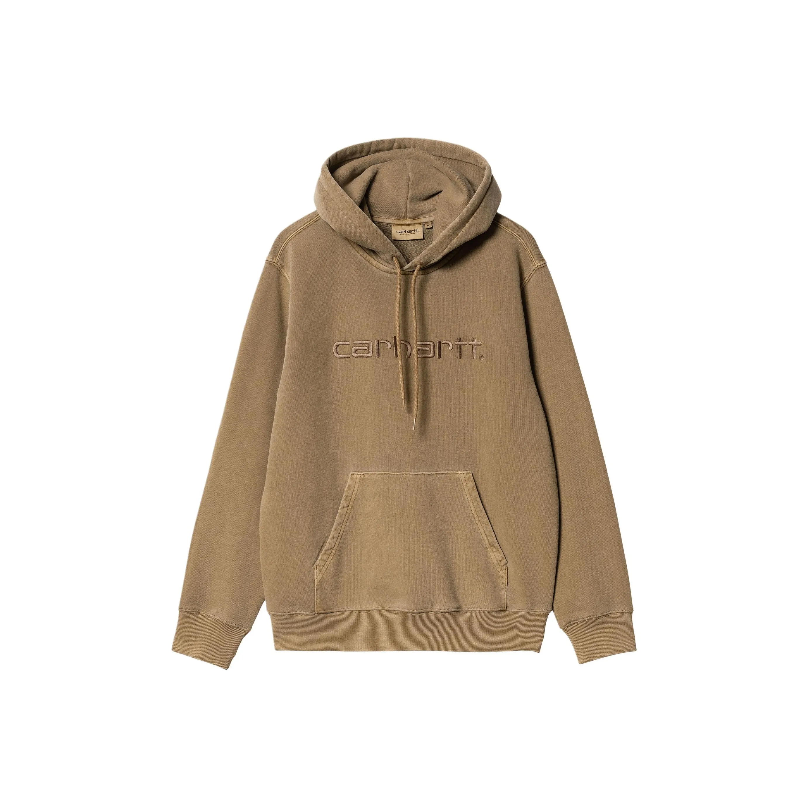 Carhartt WIP Logo Embroidered Drawstring Hoodie