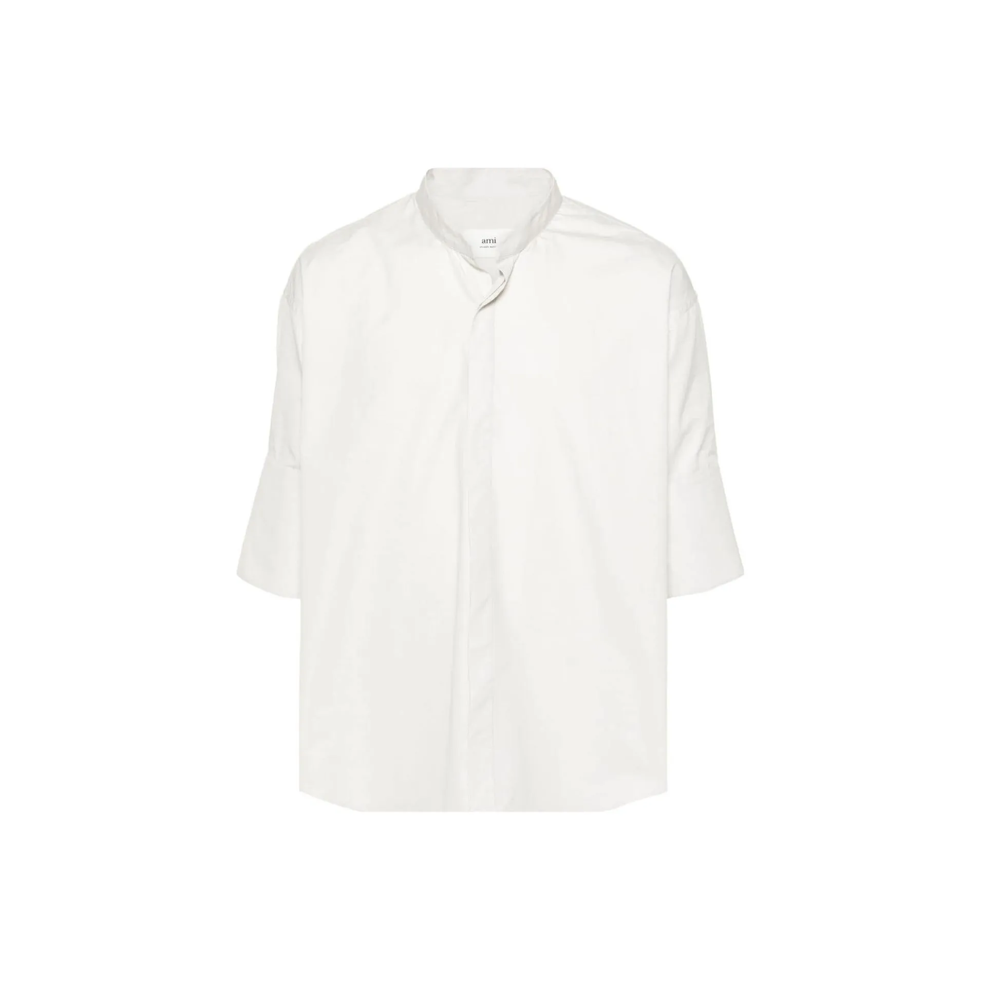 AMIPARIS Mandarin Collar Buttoned Shirt