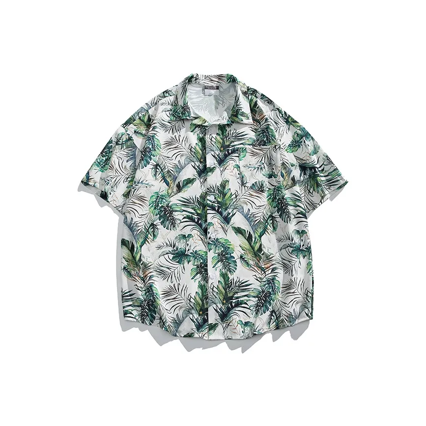 WARLI Рубашка Унисекс Bay Бегония Зеленый