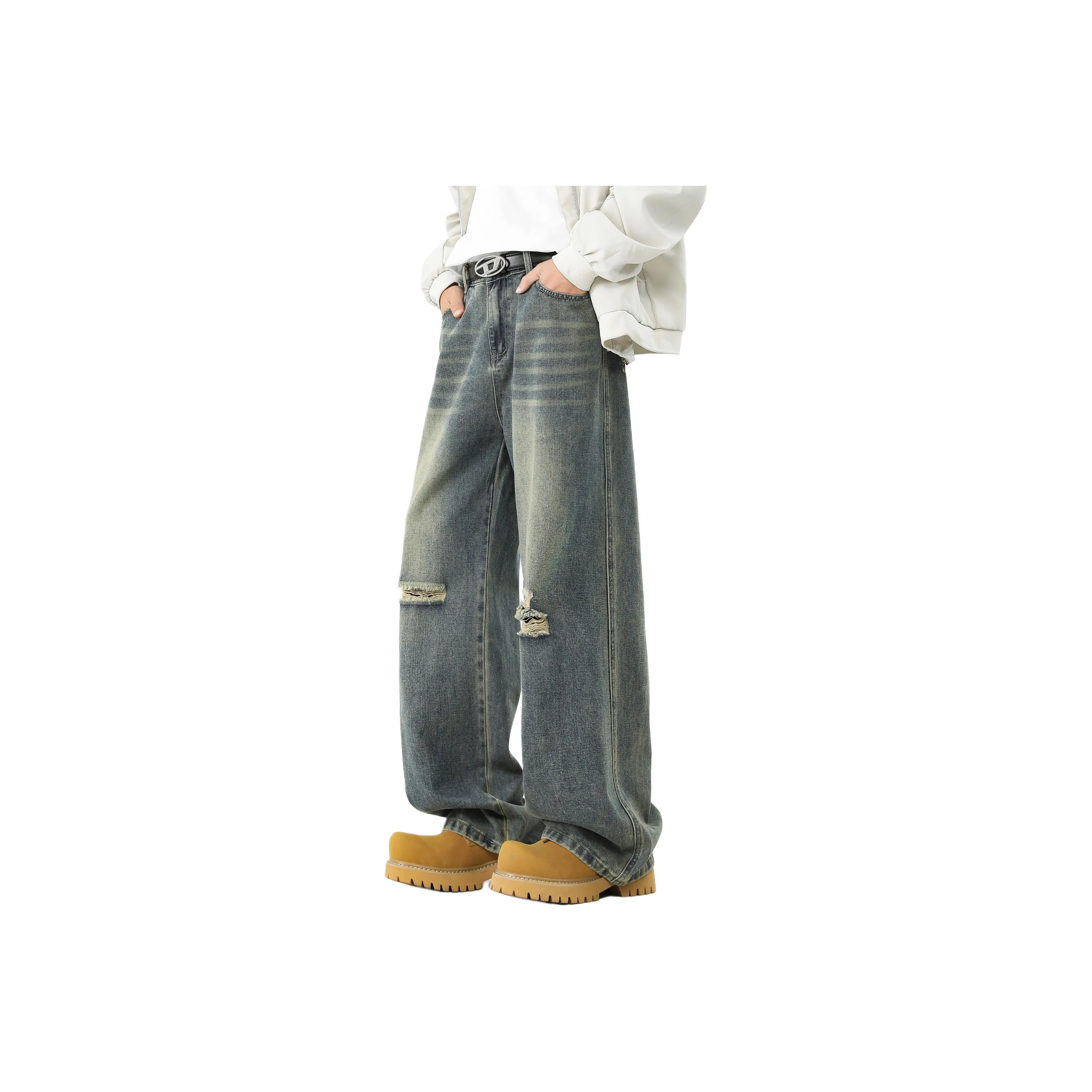 MARK WAFFLE Jeans Unisex