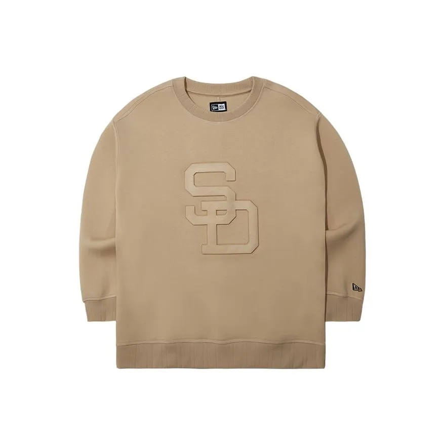 New Era x MLB SS24 Saint Diego Priest Team Sweatshirt Men's Khaki
