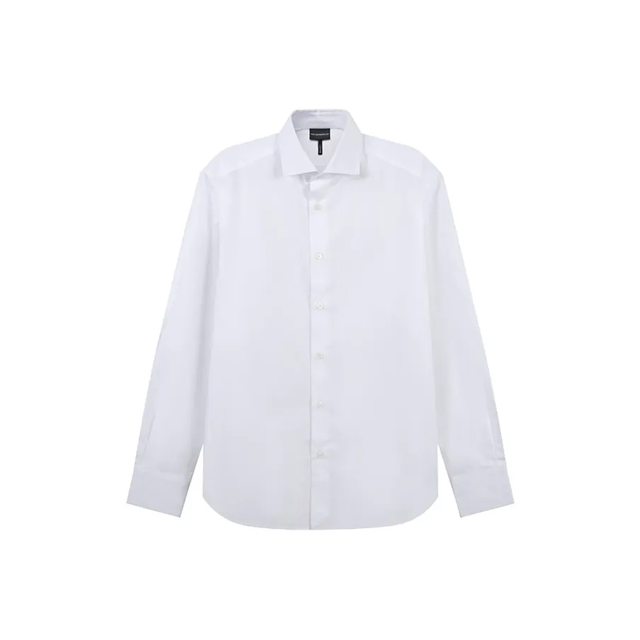 EMPORIO ARMANI Длинный рукав рубашка мужская белая