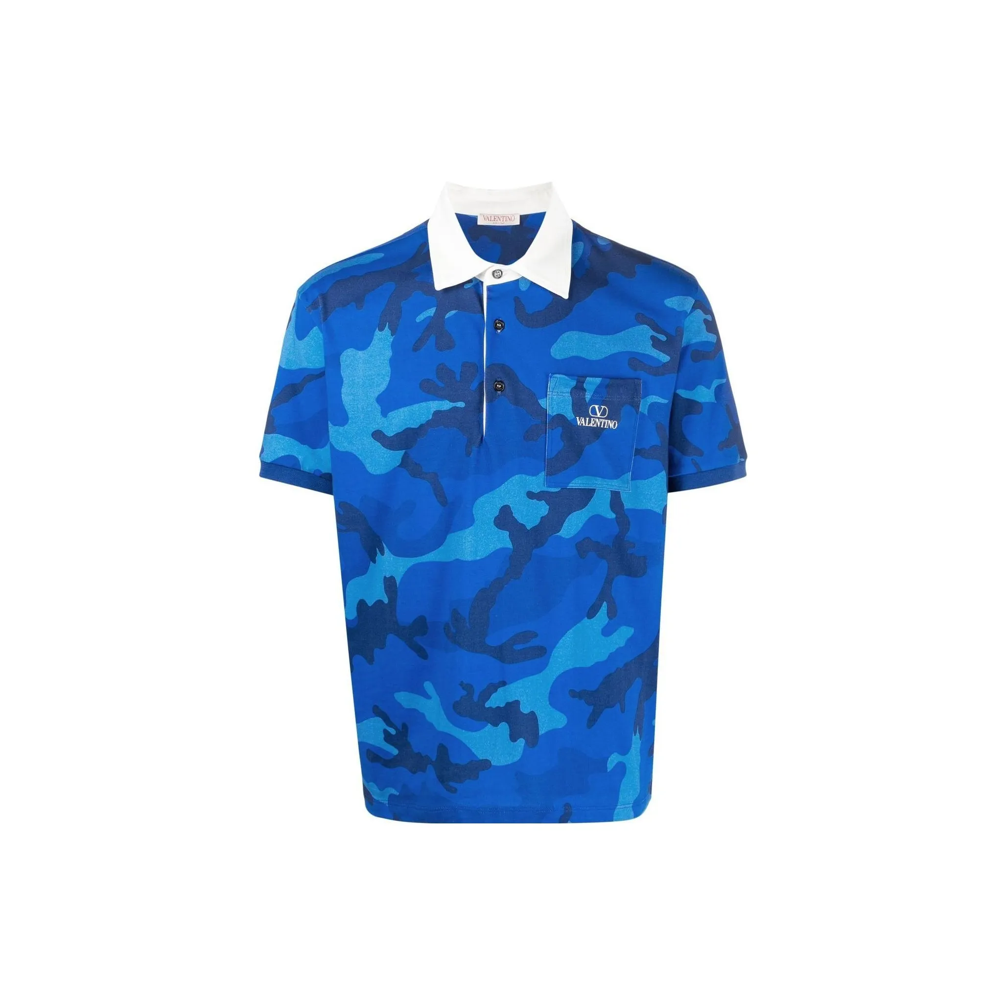 Valentino Polo Shirts Men's Blue