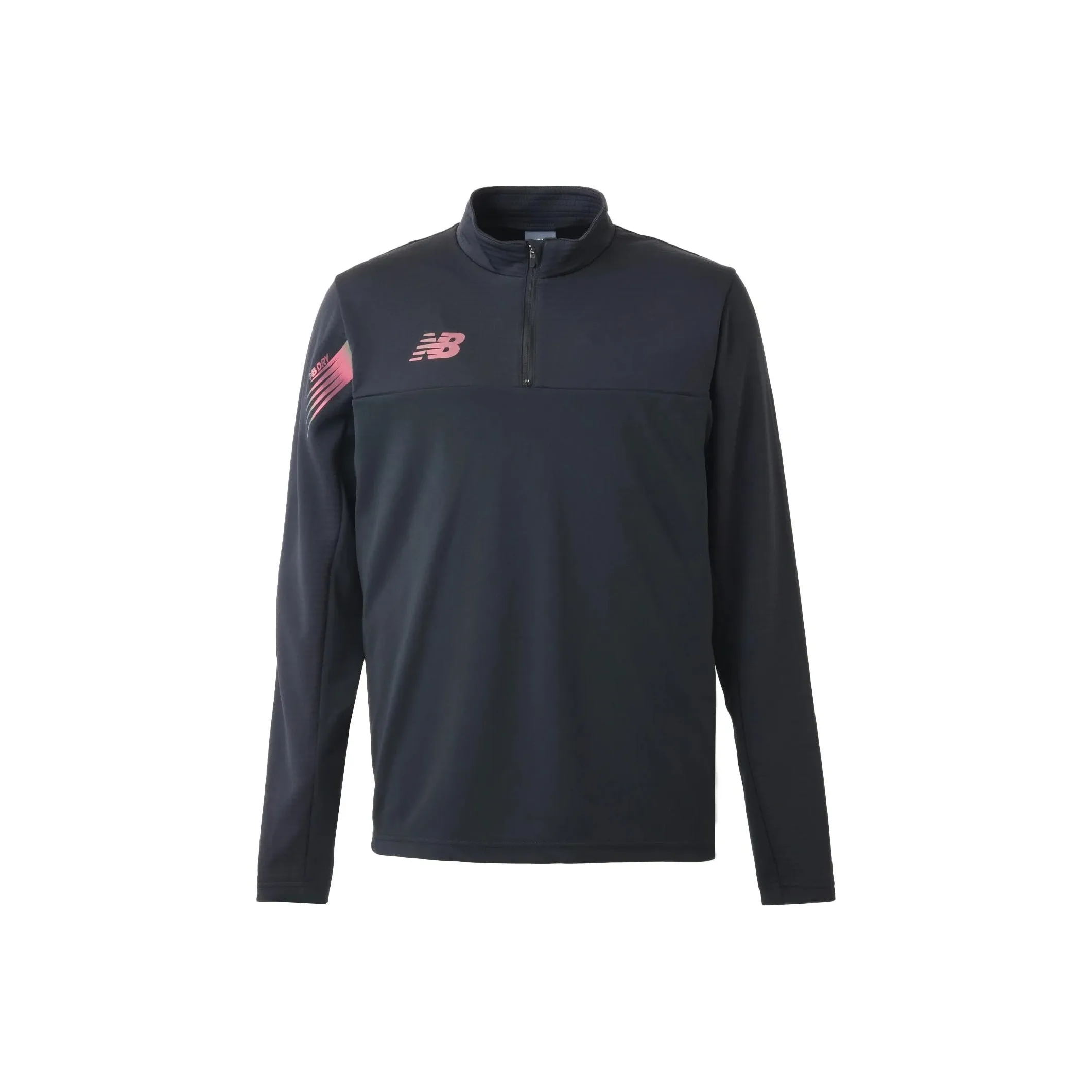 New Balance Black Out CollectionHalf Zip Sweatshirt Men's Black