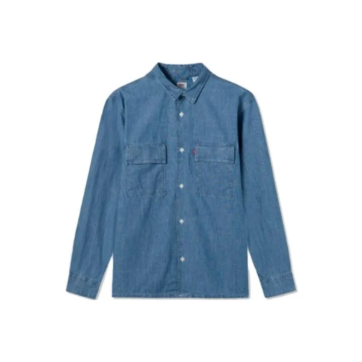 Levis Shirts Men's Blue