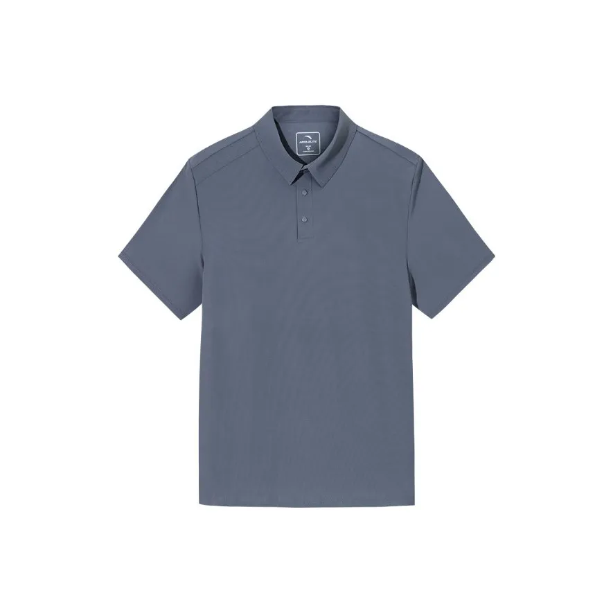 ANTA Variety Тренировки Коллекция Поло Мужской Железно-рудный серый