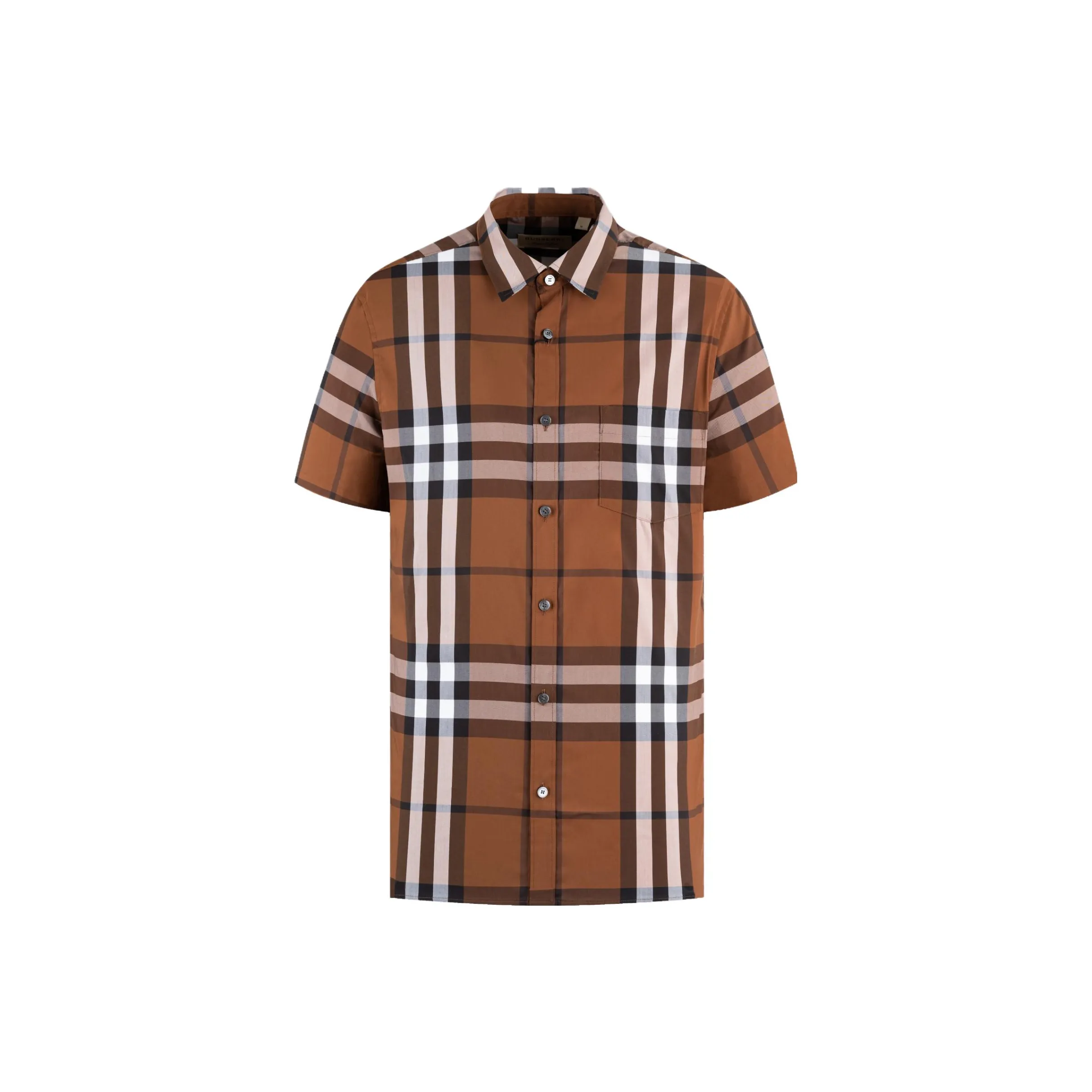 Burberry SS23 Рубашка Мужская Коричневая