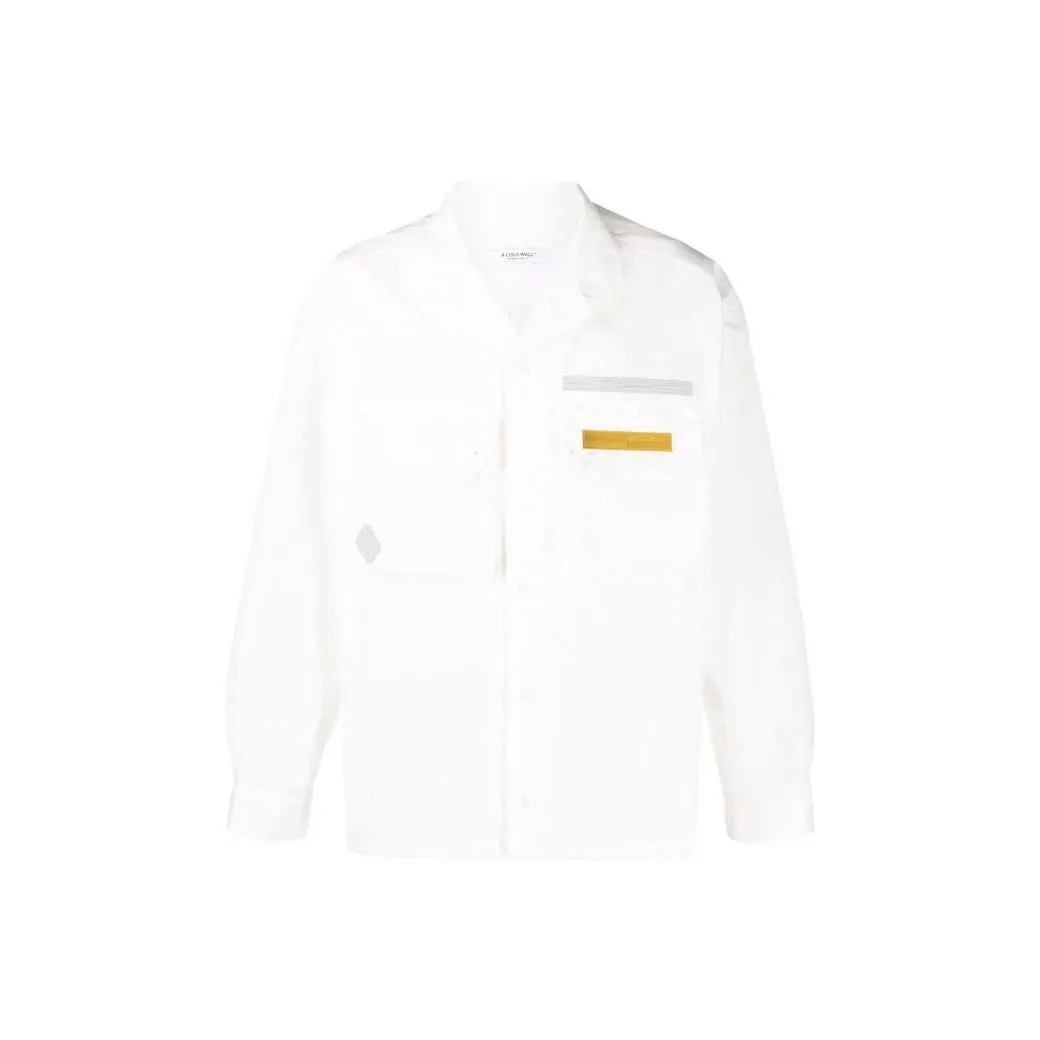 A COLD WALL* Белый Мужская Рубашка