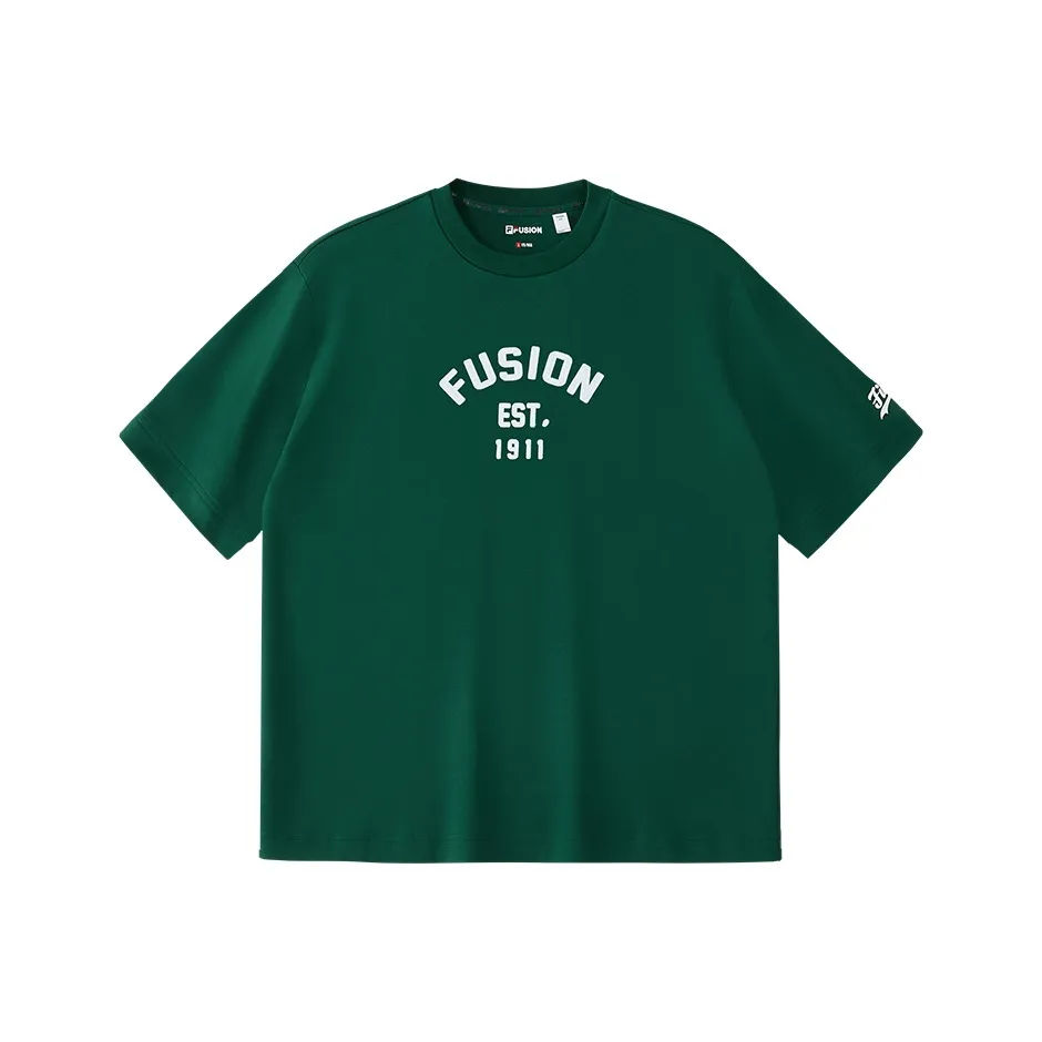 FILA FUSION Бирюзовый Вода Зеленый Мужская T-рубашка