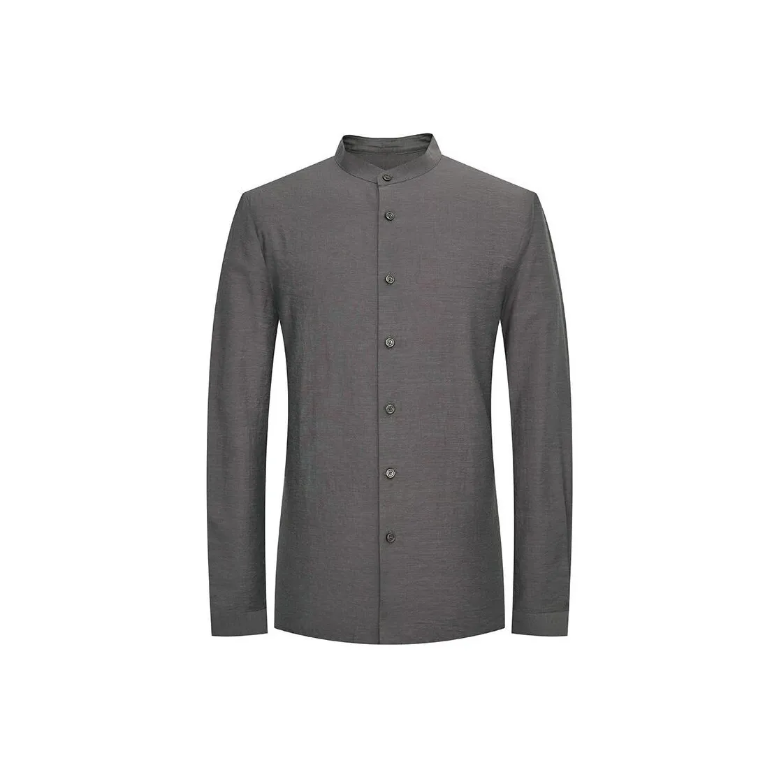 SAINT ANGELO Shirt Men's Sheepskin Roll Brown