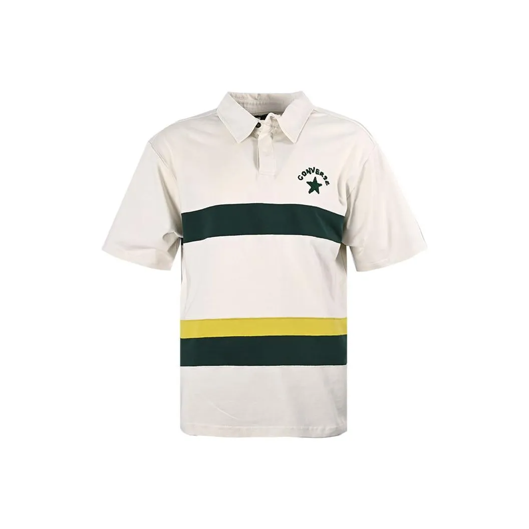Converse Polo Shirts Men's Beige