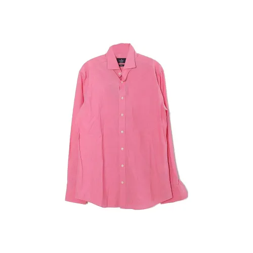 HACKETT LONDON Розовые Мужские Рубашки