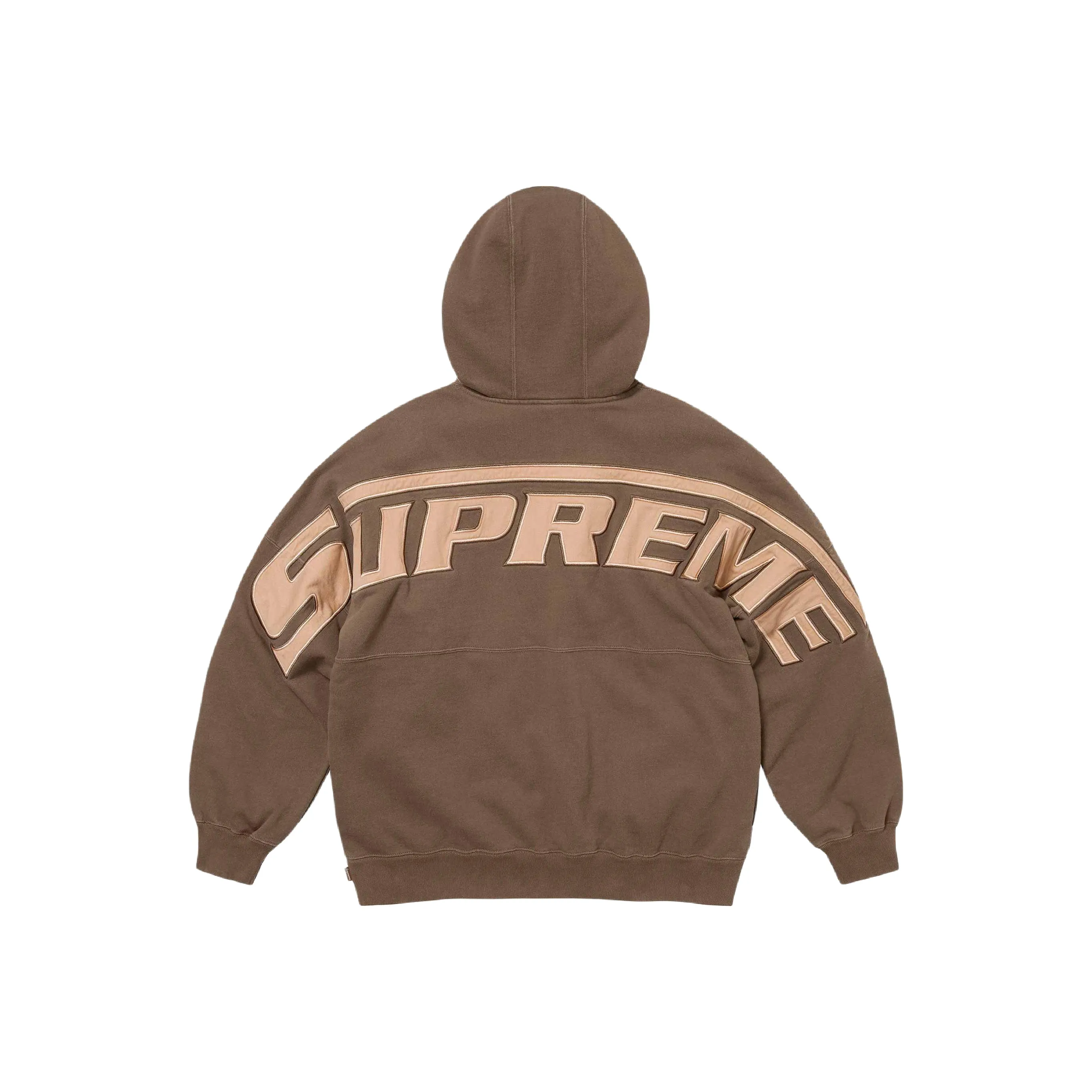 Supreme Wrapped Half Zip Hooded Sweatshirt