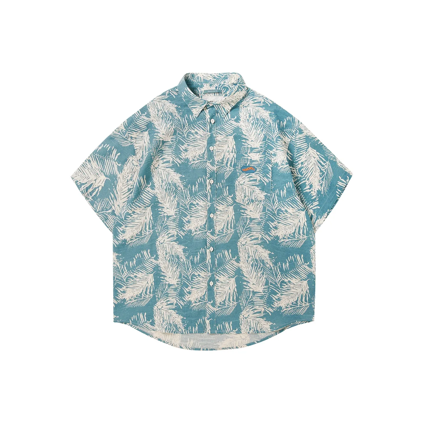 TIKIMOMOKA Shirts Unisex Blue